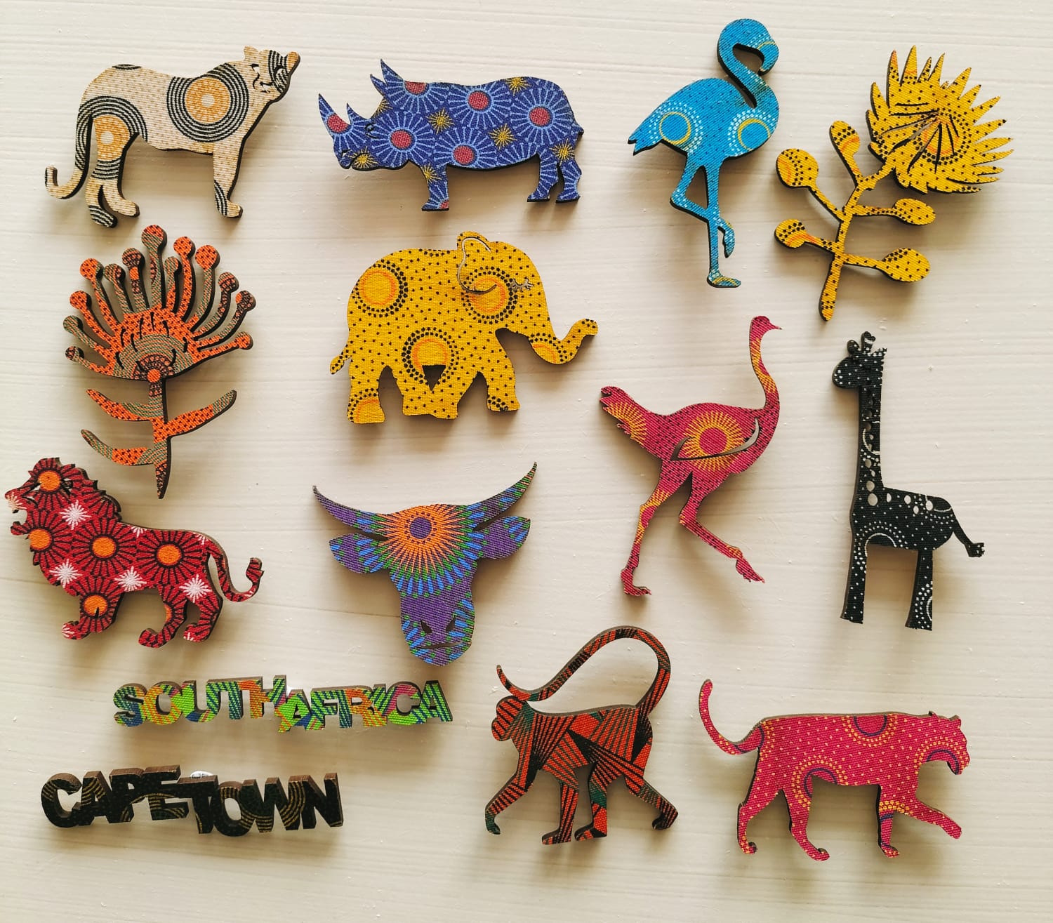 African-inspired Magnets
